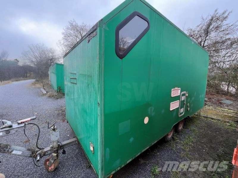 GRUAU BARAQUE DE CHANTIER LIBERTY 5200VR 輕型拖車