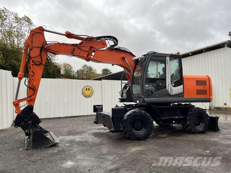 Hitachi ZX140W-3 Ekskavatori uz riteņiem