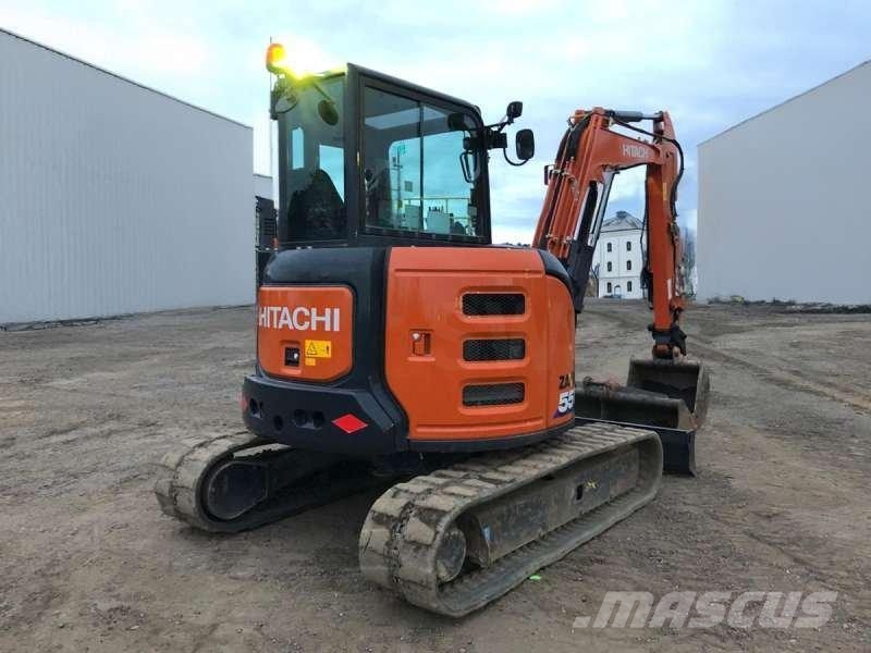 Hitachi ZX55U-6 CLR حفارات زحافة