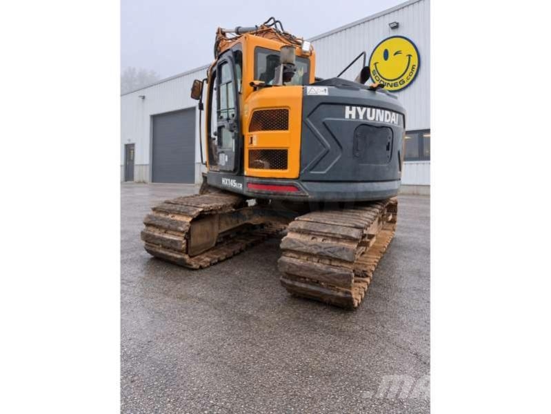 Hyundai HX145LCR Pelle sur chenilles