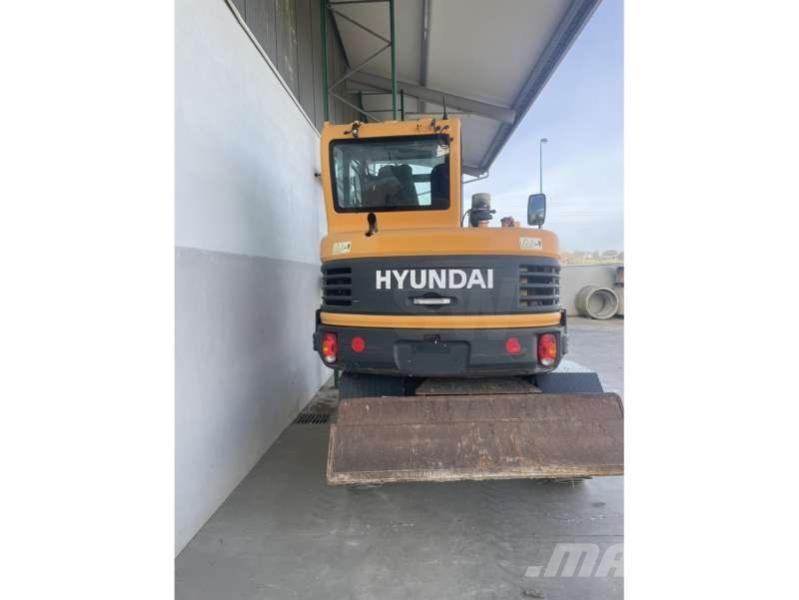 Hyundai R55W-9A Gravemaskiner på hjul