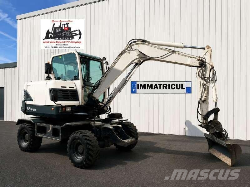 Hyundai ROBEX55W-9A Gravemaskiner på hjul