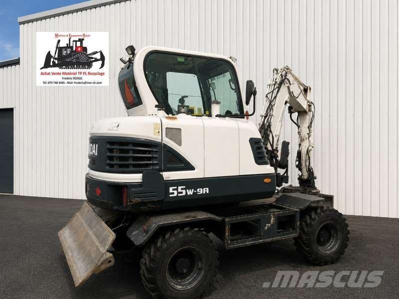 Hyundai ROBEX55W-9A Gravemaskiner på hjul