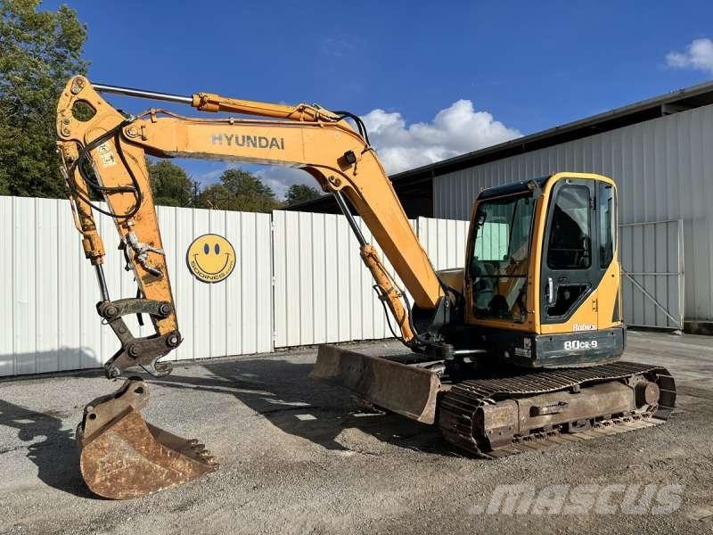 Hyundai ROBEX80CR-9 Bageri gusjeničari
