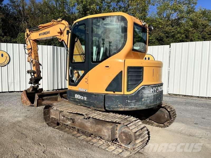 Hyundai ROBEX80CR-9 Bageri gusjeničari