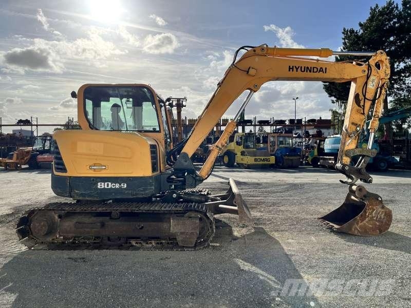 Hyundai ROBEX80CR-9 Bageri gusjeničari