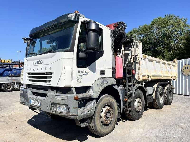 Iveco GRUE TRAKKER 360 8X4 Savivarčių priekabų vilkikai