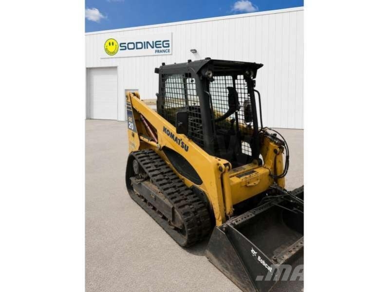 Komatsu CK20 + GYROBROYEUR 小型装载机
