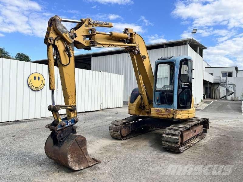 Komatsu PC75UU-3 Rupsgraafmachines