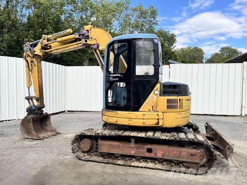 Komatsu PC75UU-3 Rupsgraafmachines