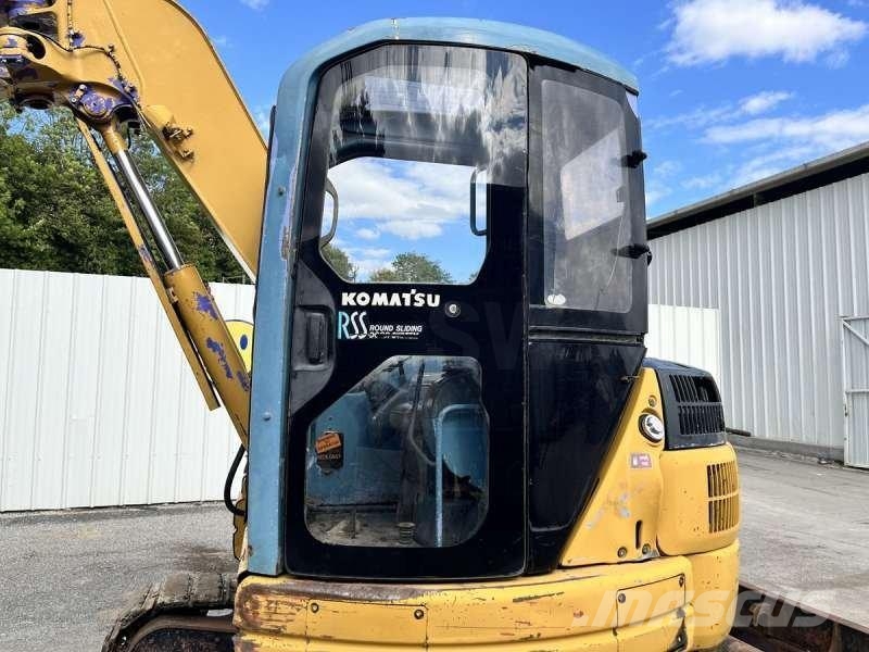 Komatsu PC75UU-3 Rupsgraafmachines