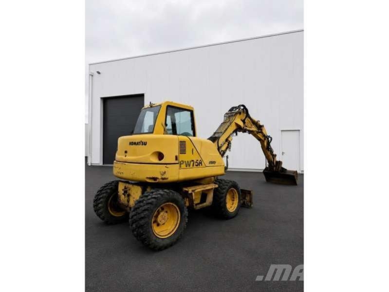 Komatsu PW75 Εκσκαφείς με τροχούς - λάστιχα