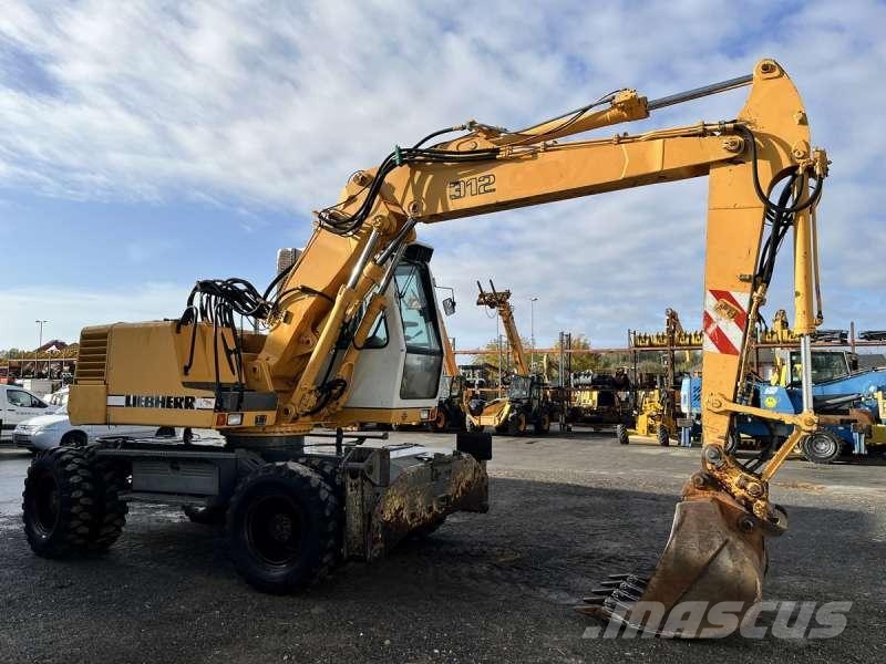 Liebherr A312 Колёсные экскаваторы