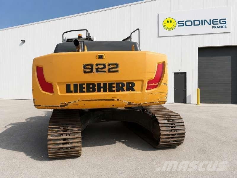 Liebherr R922 LC Kāpurķēžu ekskavatori