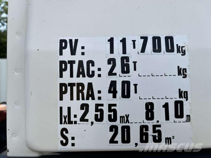 MAN TGA 26.350 Absetzkipper