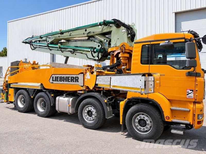 MAN TGA 41.430 + POMPE LIEBHERR 37 R4 XXT Camion malaxeur