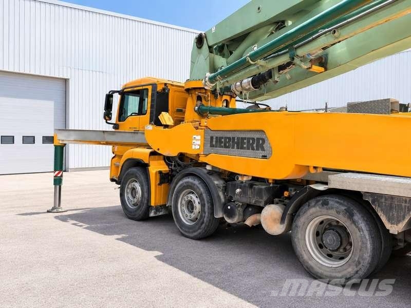 MAN TGA 41.430 + POMPE LIEBHERR 37 R4 XXT Camion malaxeur