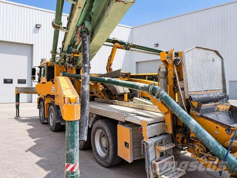 MAN TGA 41.430 + POMPE LIEBHERR 37 R4 XXT Camion malaxeur