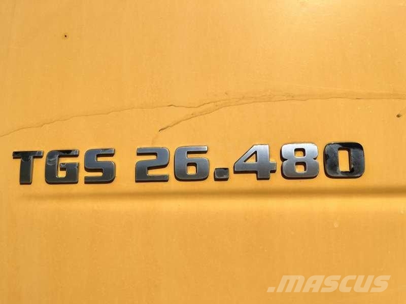MAN TGS 26.480 وحدات الجر