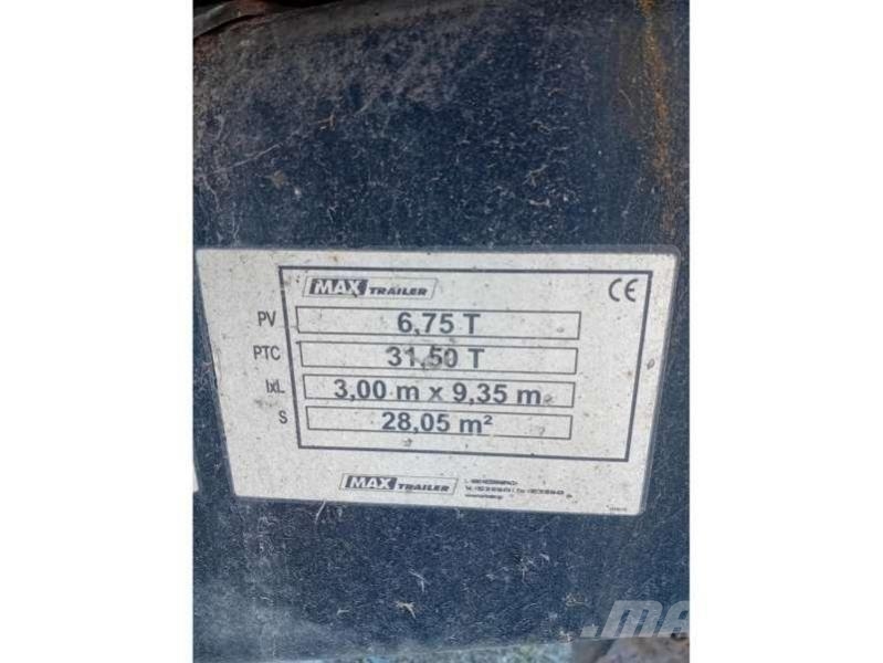 MAX Trailer MAX 300 3 ESSIEUX Remolques livianos