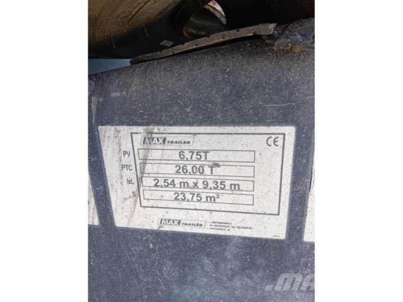 MAX Trailer MAX 300 3 ESSIEUX Remolques livianos