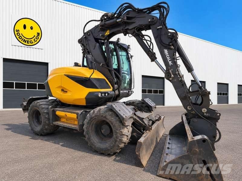 Mecalac 11 MWR + ROTOTILT Pelle sur pneus