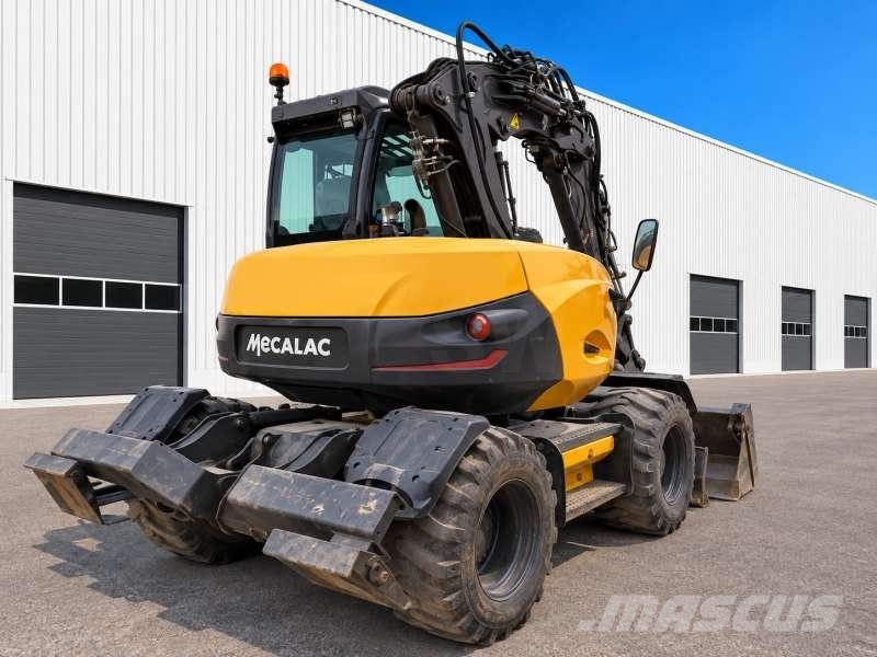 Mecalac 11 MWR + ROTOTILT Pelle sur pneus