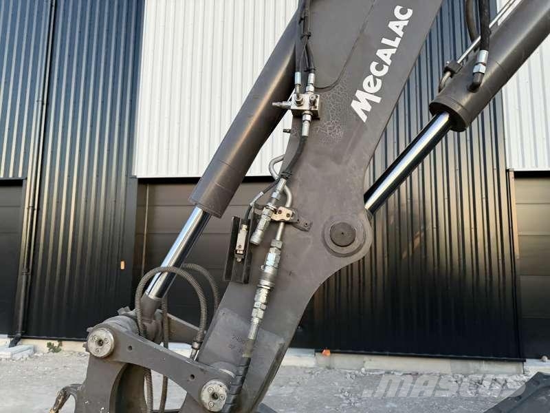 Mecalac 11 MWR + ROTOTILT Pelle sur pneus