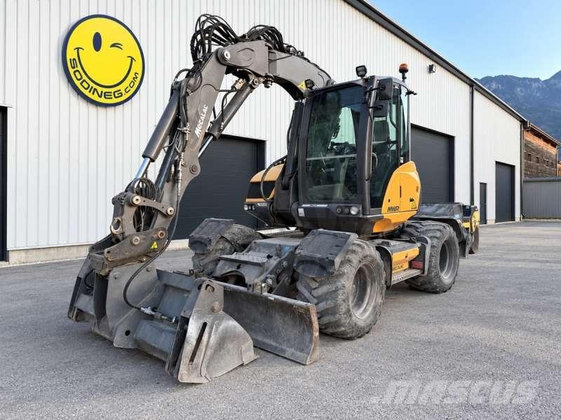 Mecalac 11MWR + ROTOTILT Mobilbagger