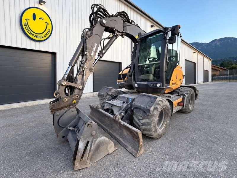 Mecalac 11MWR + ROTOTILT Mobilbagger
