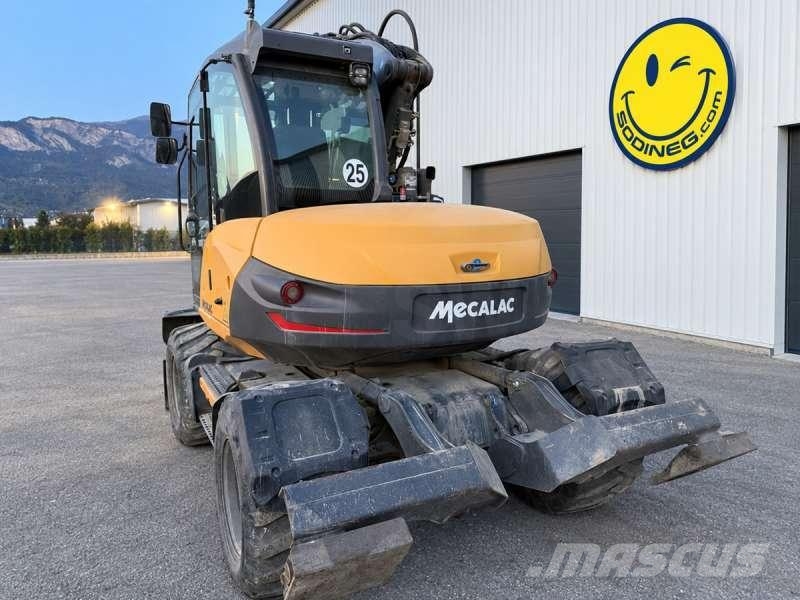 Mecalac 11MWR + ROTOTILT Mobilbagger