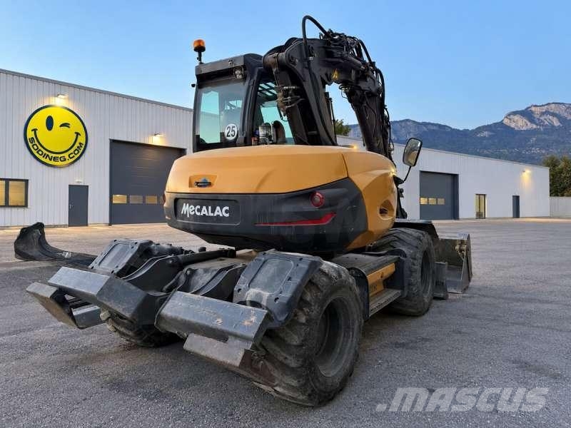 Mecalac 11MWR + ROTOTILT Mobilbagger
