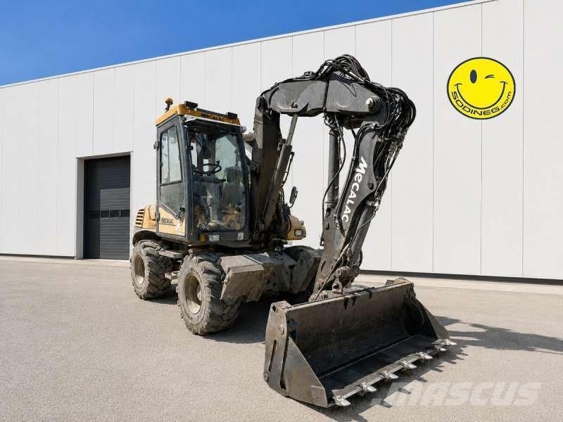 Mecalac 12 MTX Колесни екскаватори