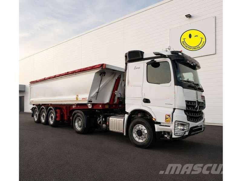 Mercedes-Benz 2053 + BENALU 3 ESSIEUX Naudoti vilkikai