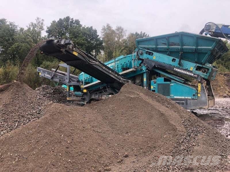 Powerscreen Warrior 1800 Triedičky
