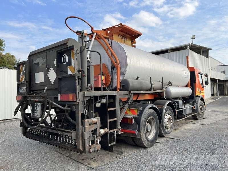 Renault PREMIUM 370-26 AVEC BOUILLE ACMAR Camiões caixa desmontável com elevador de cabo