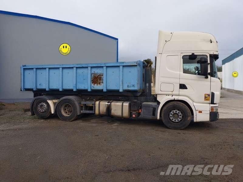 Scania 124L-470 起重可拆卸式卡車