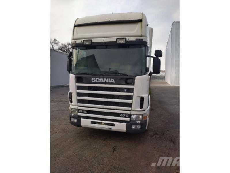 Scania 124L-470 起重可拆卸式卡車