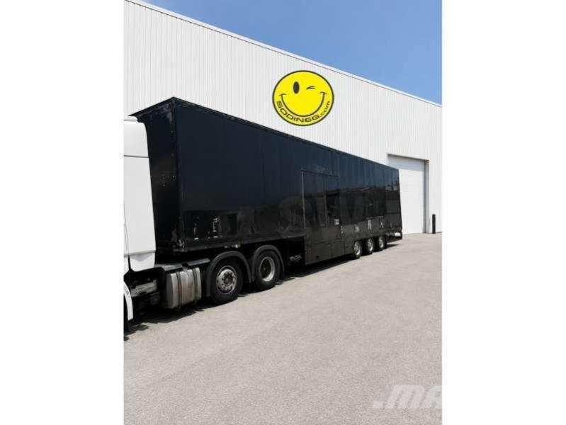 Sommer 3 ESSIEUX Box body semi-trailers