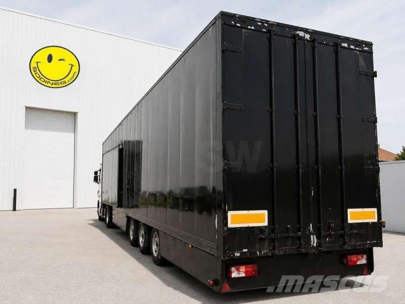 Sommer 3 ESSIEUX Box body semi-trailers