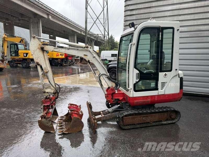 Takeuchi TB016 Εκσκαφάκι (διαβολάκι) < 7t