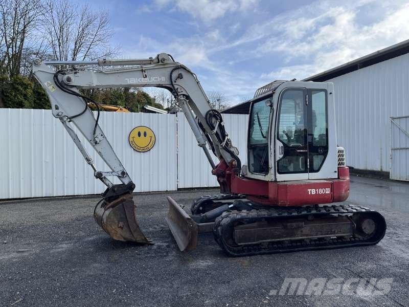 Takeuchi TB180FR Kāpurķēžu ekskavatori