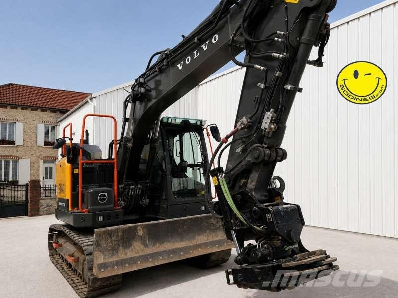 Volvo ECR145FL + ROTOTILT 履带挖掘机