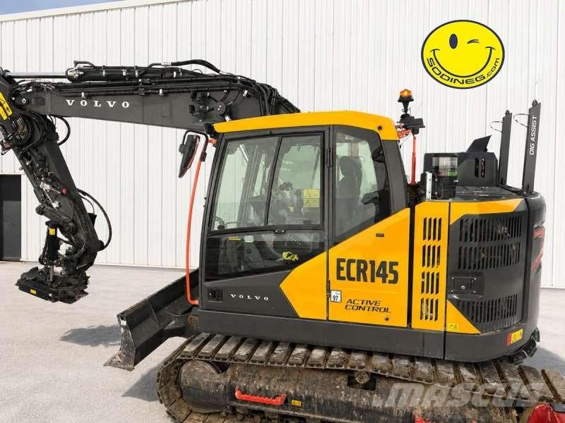 Volvo ECR145FL + ROTOTILT 履带挖掘机