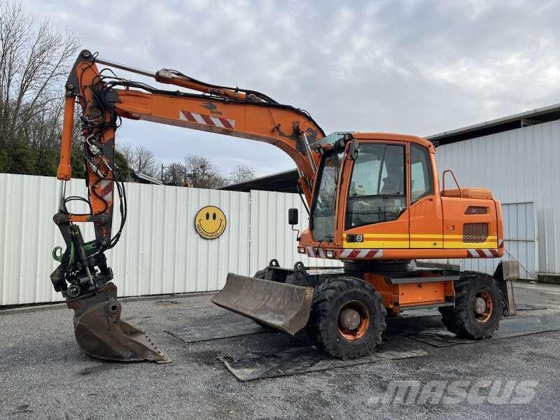 Volvo EW140D + ROTOTILT Ekskavatori uz riteņiem