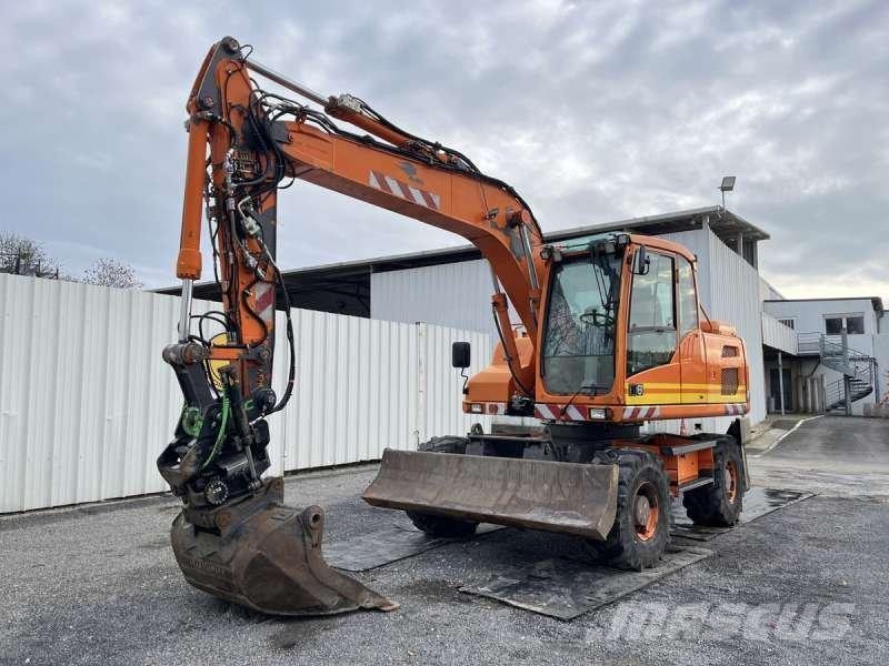 Volvo EW140D + ROTOTILT Ekskavatori uz riteņiem