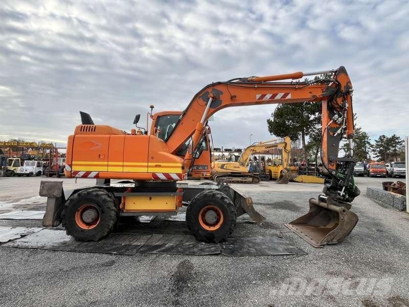 Volvo EW140D + ROTOTILT Ekskavatori uz riteņiem