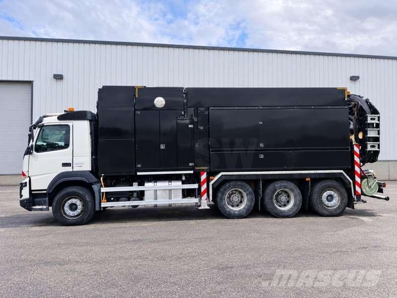 Volvo FMX 500 + Aspiratrice MTS شاحنات أخرى