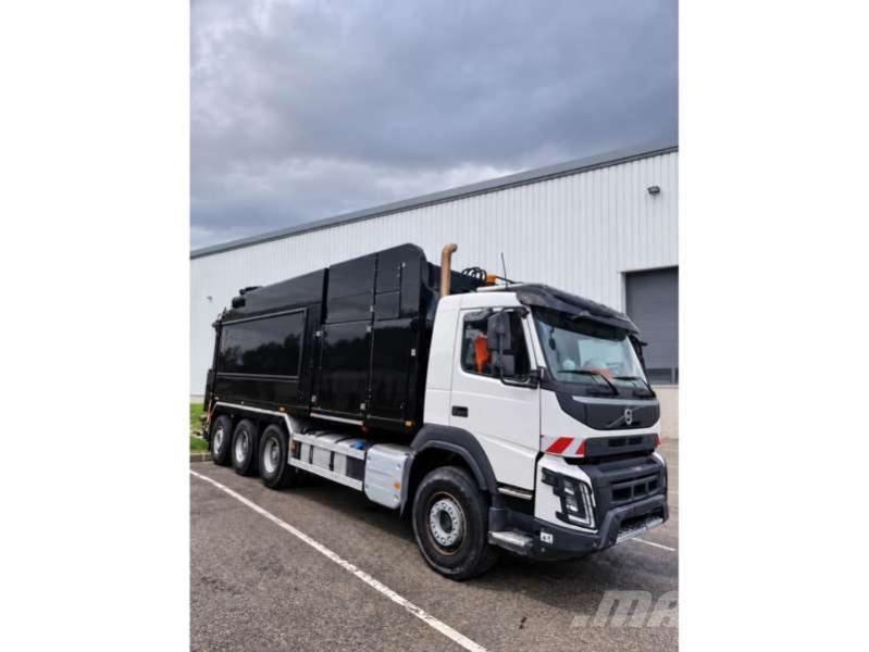 Volvo FMX 500 + Aspiratrice MTS شاحنات أخرى