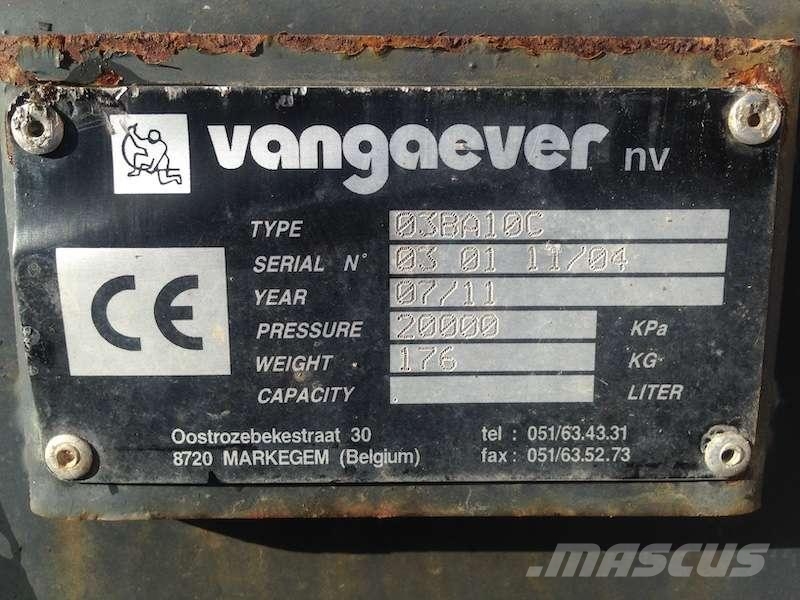  AUTRE VANGAEVER 03BA10C مكونات أخرى